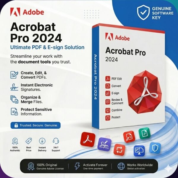 Adobe Acrobat Pro 1Year