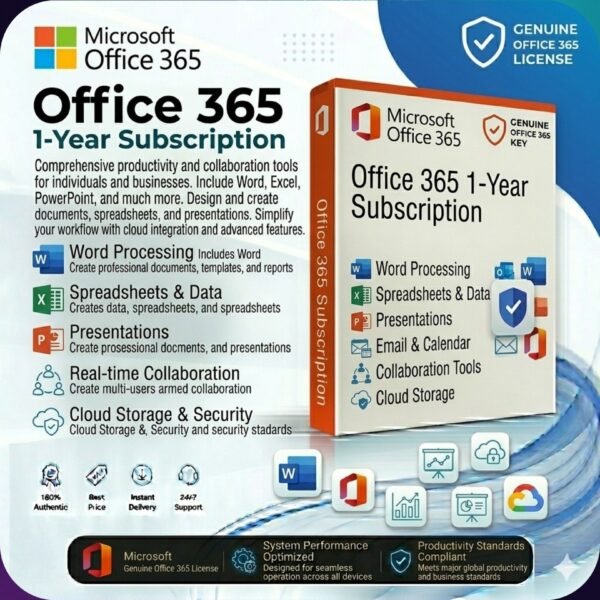 Office 365 1Year Subscription