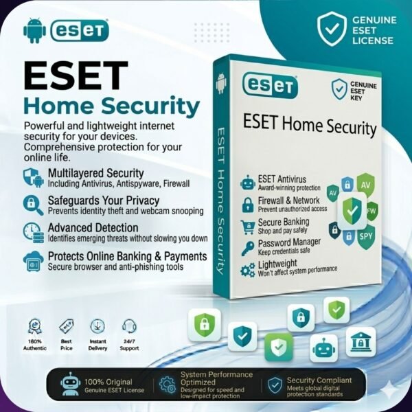 ESET Antivirus 1Year 1PCS